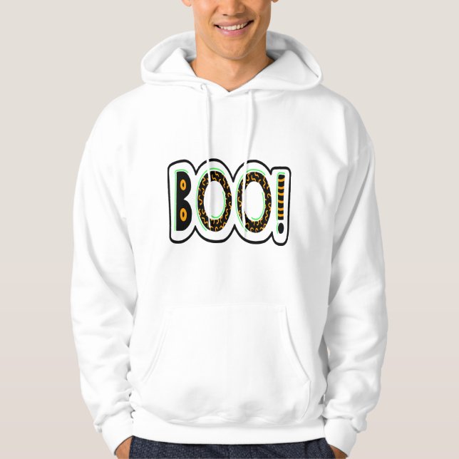 BOO Halloween                          Hoodie (Front)
