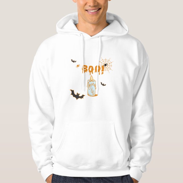 Boo! Halloween Hoodie (Front)