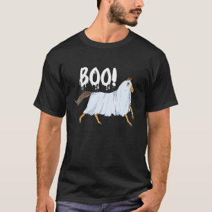 Boo Halloween Horse Horses Horseback Riding T-Shirt