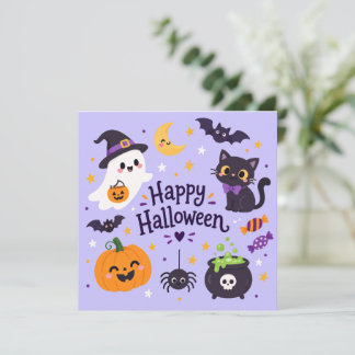 boo halloween invitation