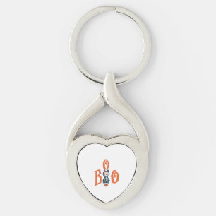 Boo Halloween        Key Ring