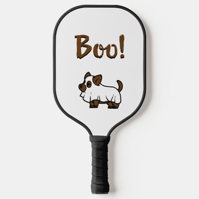 Boo Halloween                Pickleball Paddle (Front)