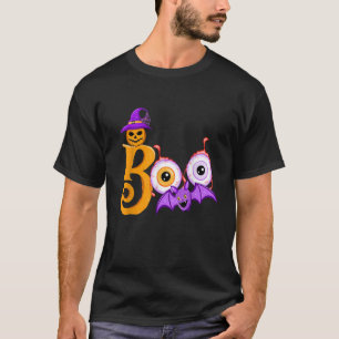 Boo Halloween Pumpkin Carnival Halloween Party T-Shirt
