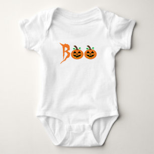 BOO! Halloween Pumpkin T-Shirt Baby Bodysuit