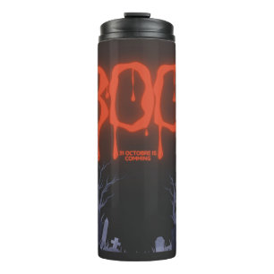 Boo Halloween Spooky Night Graveyard Pumpkin Shirt Thermal Tumbler