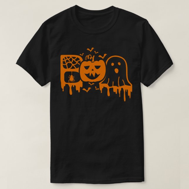 boo halloween T-Shirt (Design Front)