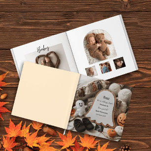 Boo Halloween themed cute baby book keepsake