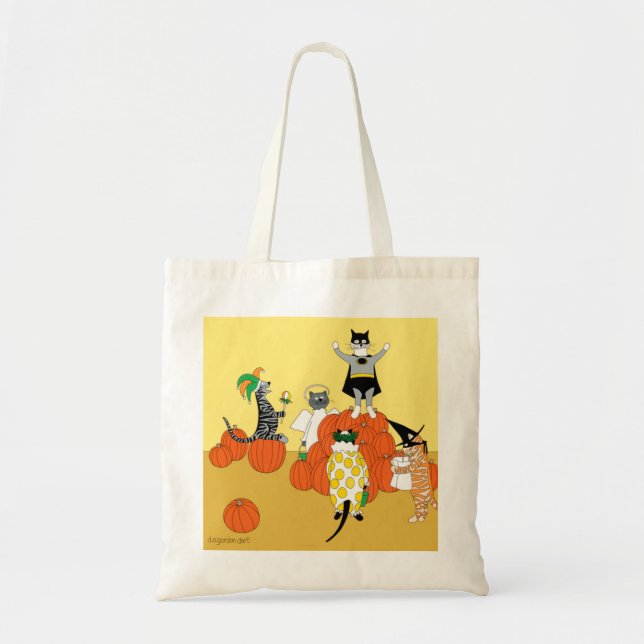 BOO! Halloween Tote Bag (Front)