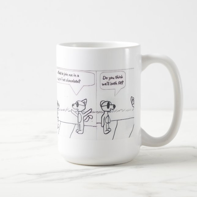 Boo Happens Comic Strip Mug (Right)