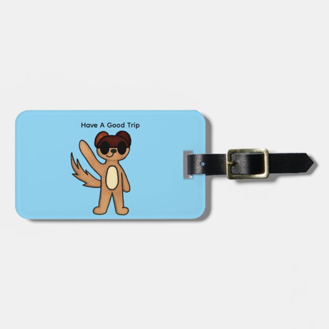 Boo Happens Luggage tag (Front Horizontal)