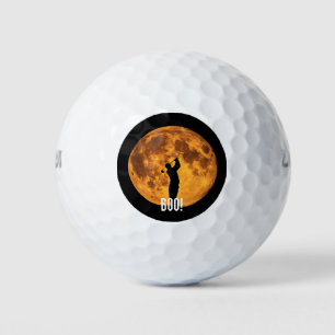 BOO! Happy Halloween Golf Ball