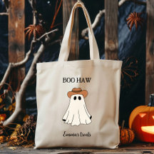 Boo Haw Custom Halloween Funny Western