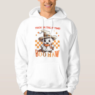 Boo Haw Cute Halloween T Shirt.  Western Style Hoodie