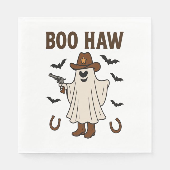 Boo Haw Napkin (Front)