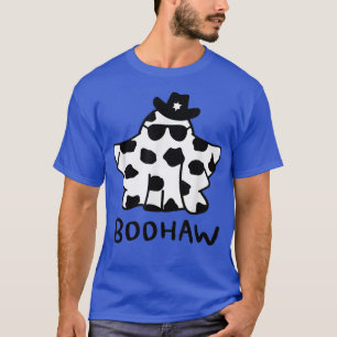 Boo Haw , Retro Boo Haw Ghost Cowbo Halloween T-Shirt