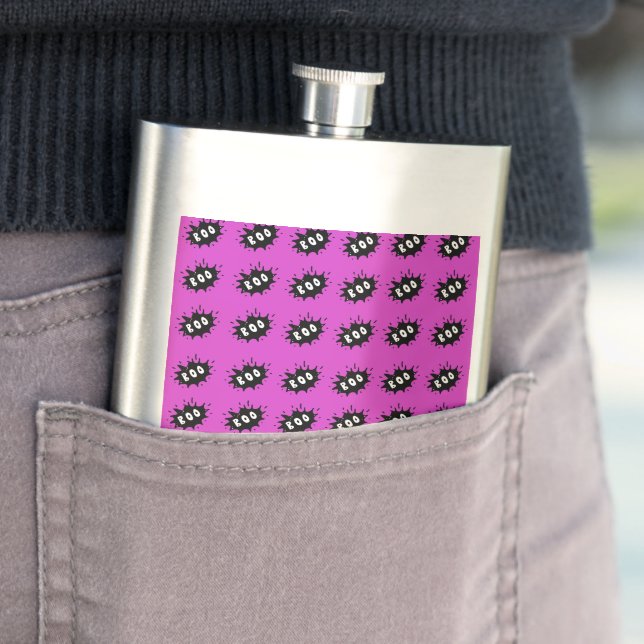 Boo! Hip Flask (In Situ)