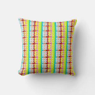 Boo Hoo design flash colours white text    Fleece  Cushion