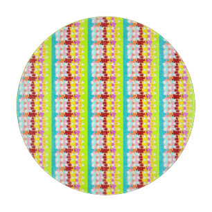 Boo Hoo design flash colours white text Servi Cutting Board