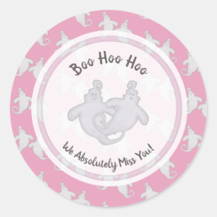 Boo Hoo Hoo Ghost Stickers