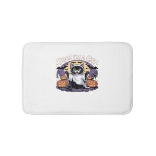 Boo I'm a Cat Oversized T-Shirt Bath Mat
