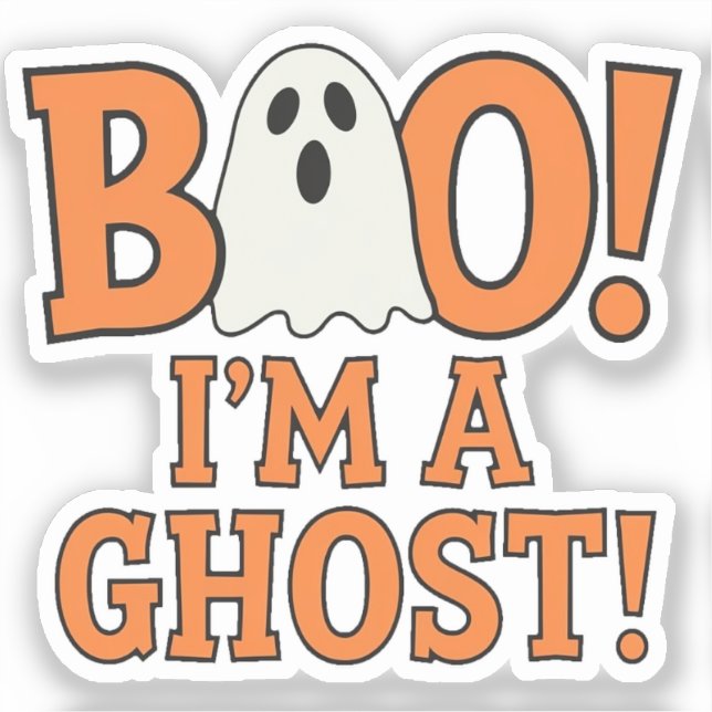 BOO! I'm a ghost (Front)