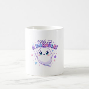 Boo I'm Adorable Cute Ghost Coffee Mug