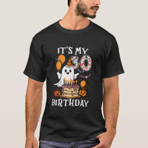 Boo It s My 30th Birthday Halloween Ghost 30 Years T-Shirt