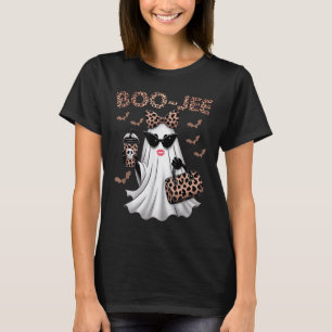 Boo Jee Boujee Ghost Halloween Fun October Vibes T-Shirt