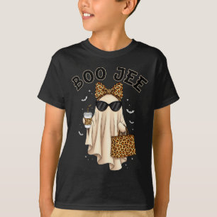 Boo Jee Boujee Ghost Halloween October Vibes Soky T-Shirt