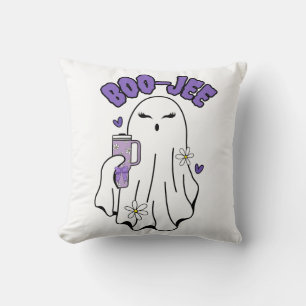 Boo-Jee Cute Halloween Ghost with 40oz Tumbler Cushion