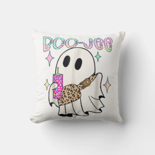 Boo Jee Funny Halloween Ghost Cushion