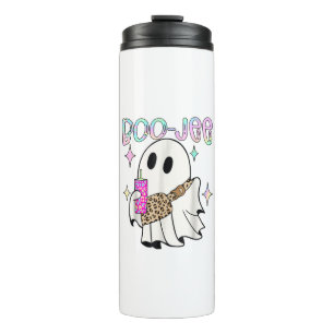Boo Jee Funny Halloween Ghost Thermal Tumbler