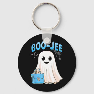 Boo-jee Ghost Boujee Halloween Costume Trick Or Tr Key Ring