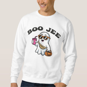 BOO-JEE Ghost – Funny Boujee Halloween Design Sweatshirt
