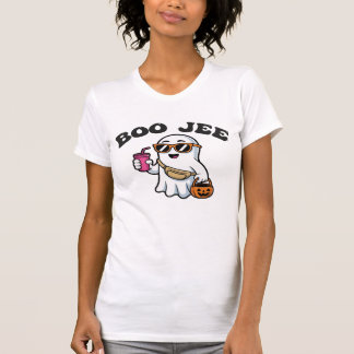 BOO-JEE Ghost – Funny Boujee Halloween Design T-Shirt