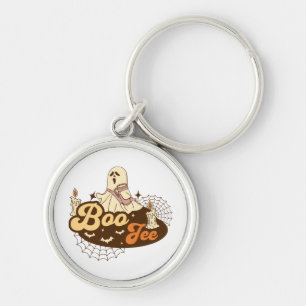 Boo-Jee Ghost Halloween funny Key Ring