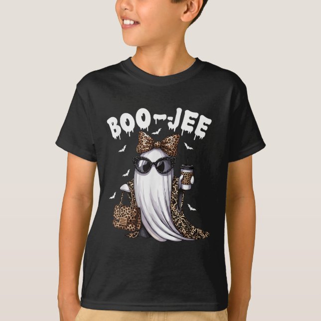 Boo Jee Ghost Shirt Soky Vibes Halloween Boujee Wo (Front)