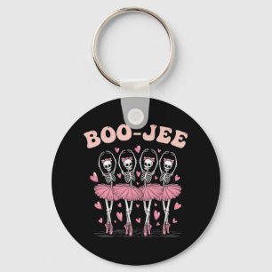 Boo-jee Halloween Ballet Dancing Ghost Tutu Spooky Key Ring