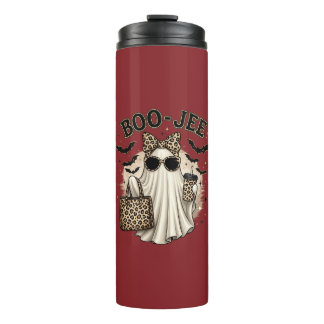 Boo-Jee Leopard Ghost Halloween Tumbler