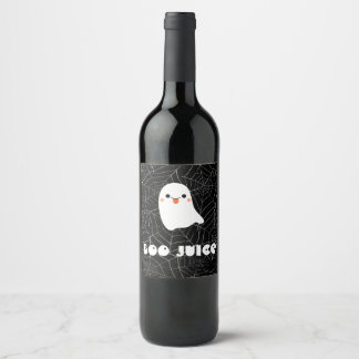 Boo Juice Wine Lable, Halloween Party Decor, Wine Wine Label