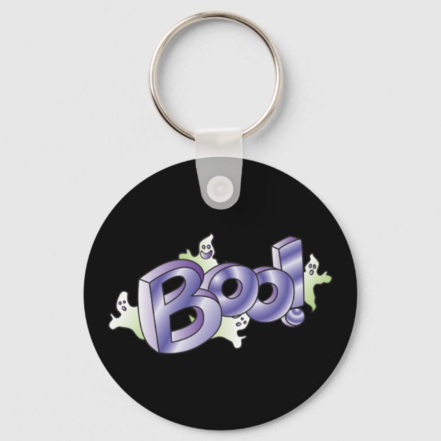 Boo! Key Ring (Front)