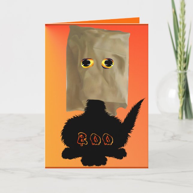 Boo Kitty Card (Front)