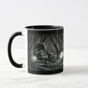 Boo Kitty Chases a Fairy Mug