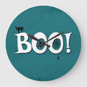 Boo! Large Clock