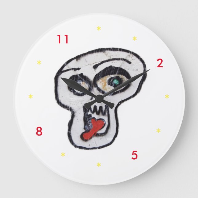 Boo! Large Clock (Front)