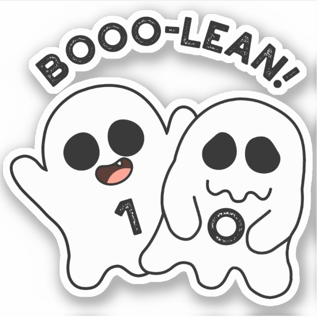 Boo-lean Funny Computer Ghost Boolean Pun   (Front)
