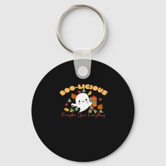 Boo-Licious Pumpkin Spice Everything Essential Key Ring