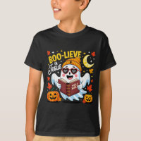 Boo-lieve in jesus ghost christian halloween funny