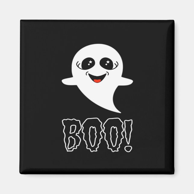 Boo! Little Halloween By Lucas Magnet (Front)