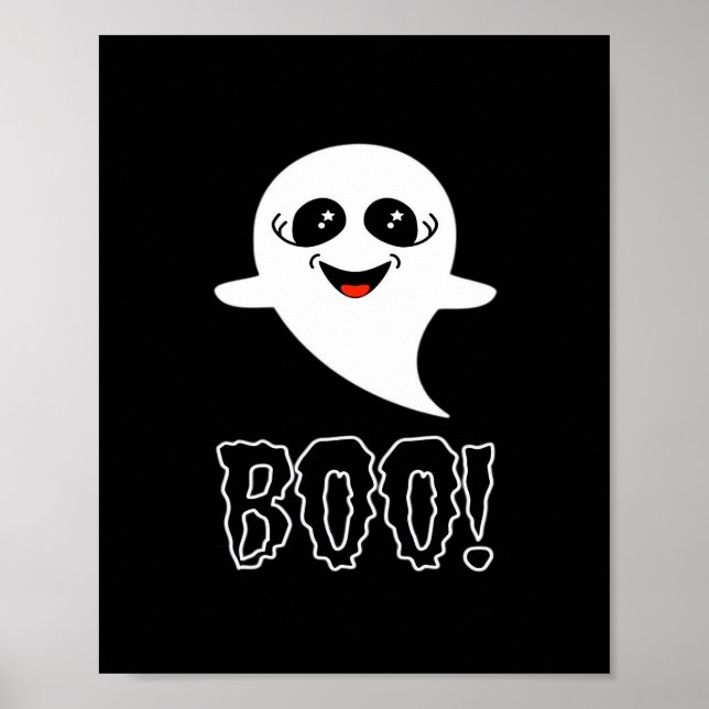 Boo! Little Halloween By Lucas Poster (Front)